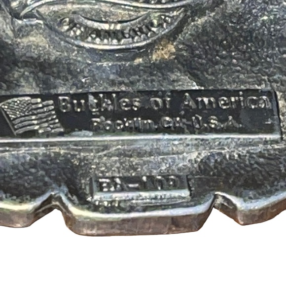 Postal Workers Move the Mail U.S. Mail Vintage Belt Buckle Made In The USA - Picture 6 of 7